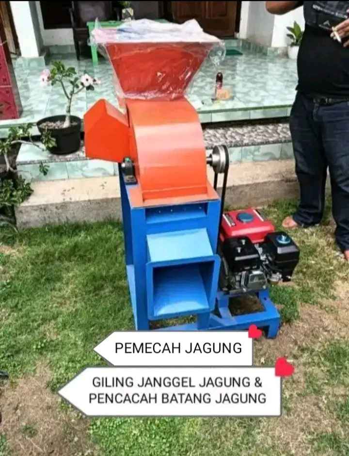 Mesin Cacah Daun Kering